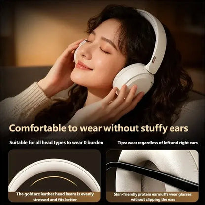 Acer OHR205 Wireless Musicheadphones - Hi-Fi Stereo, Foldable Design, Bluetooth +3.5Mm Wired Option, Perfect Spring Gaming Gift for Him &Her Summervibes